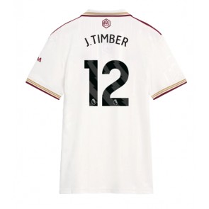 Arsenal Jurrien Timber #12 Tercera Equipación Mujer 2025-26 Manga Corta